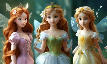 Детям: принцессы и феи
