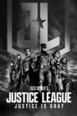 Постер Лига справедливости Зака Снайдера: Черно-белая версия (2021)