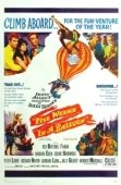 Постер Пять недель на воздушном шаре (1962)