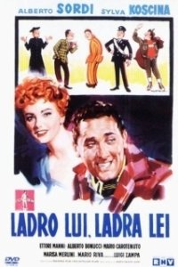 Постер Он вор, она воровка (Ladro lui, ladra lei)