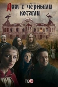 Постер Дом с черными котами 