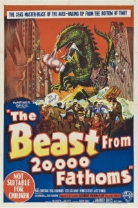 Постер Чудовище с глубины 20000 морских саженей (The Beast from 20,000 Fathoms)